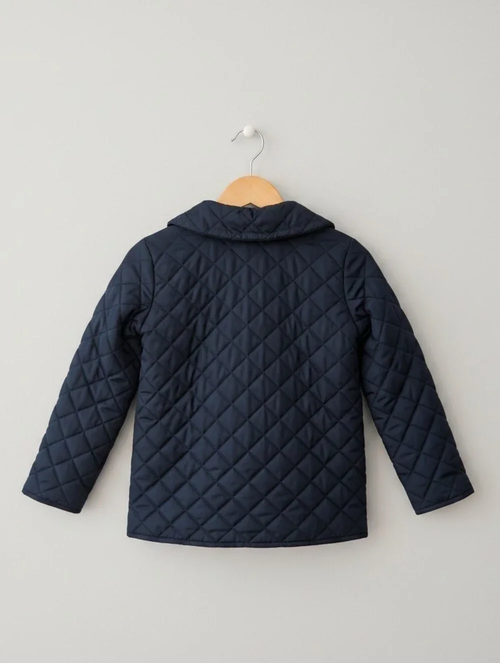 Gymboree Girls Quilted Elegant Navy Jacket Size 7